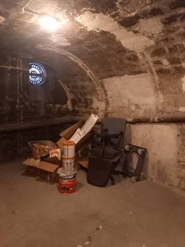 Débarras des encombrants d'un lot de 3 caves 