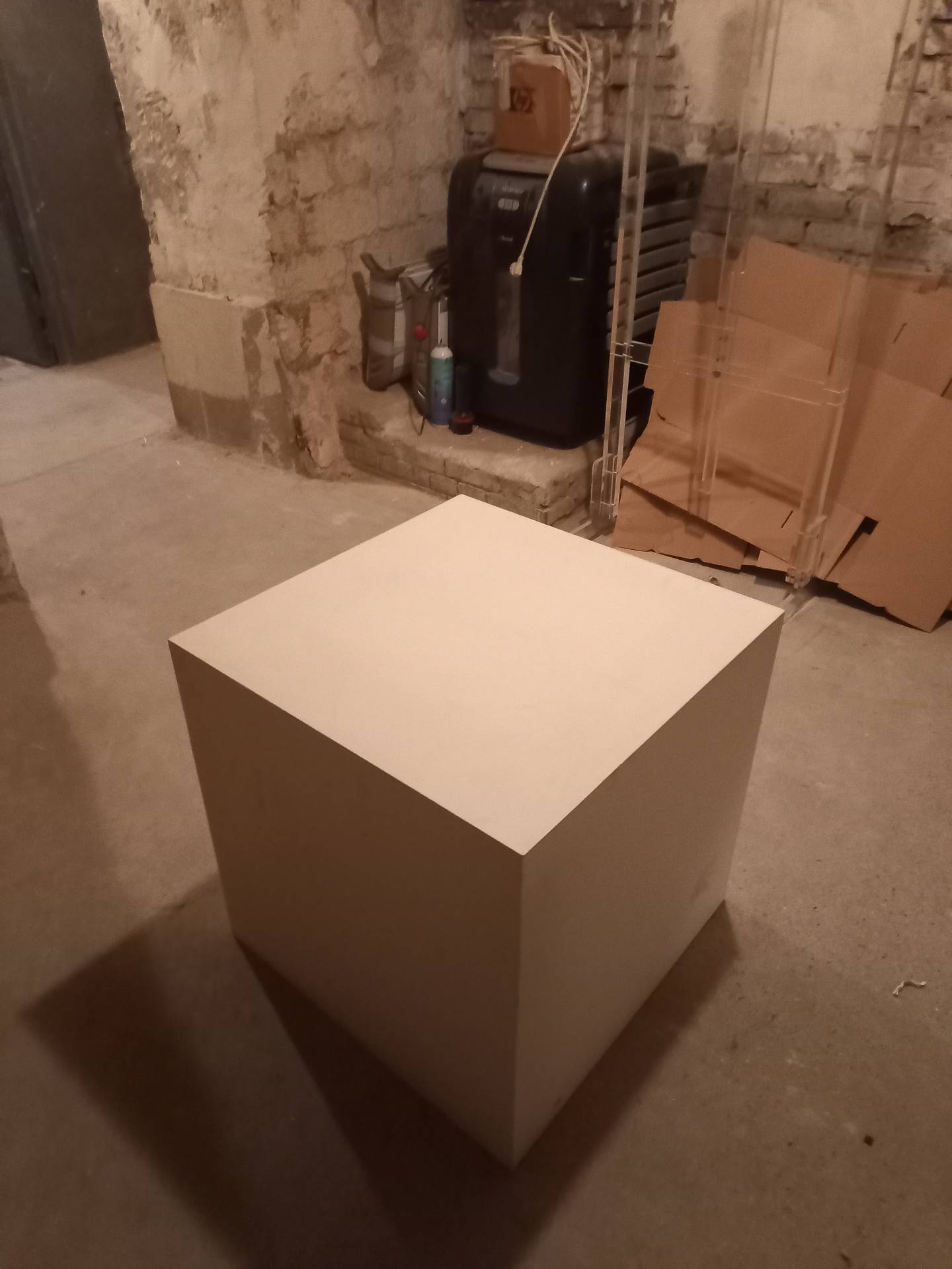 Débarras des encombrants d'un lot de 3 caves