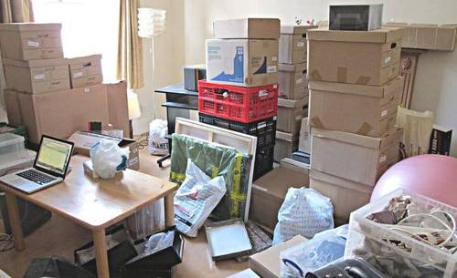 chargement + transport des affaires