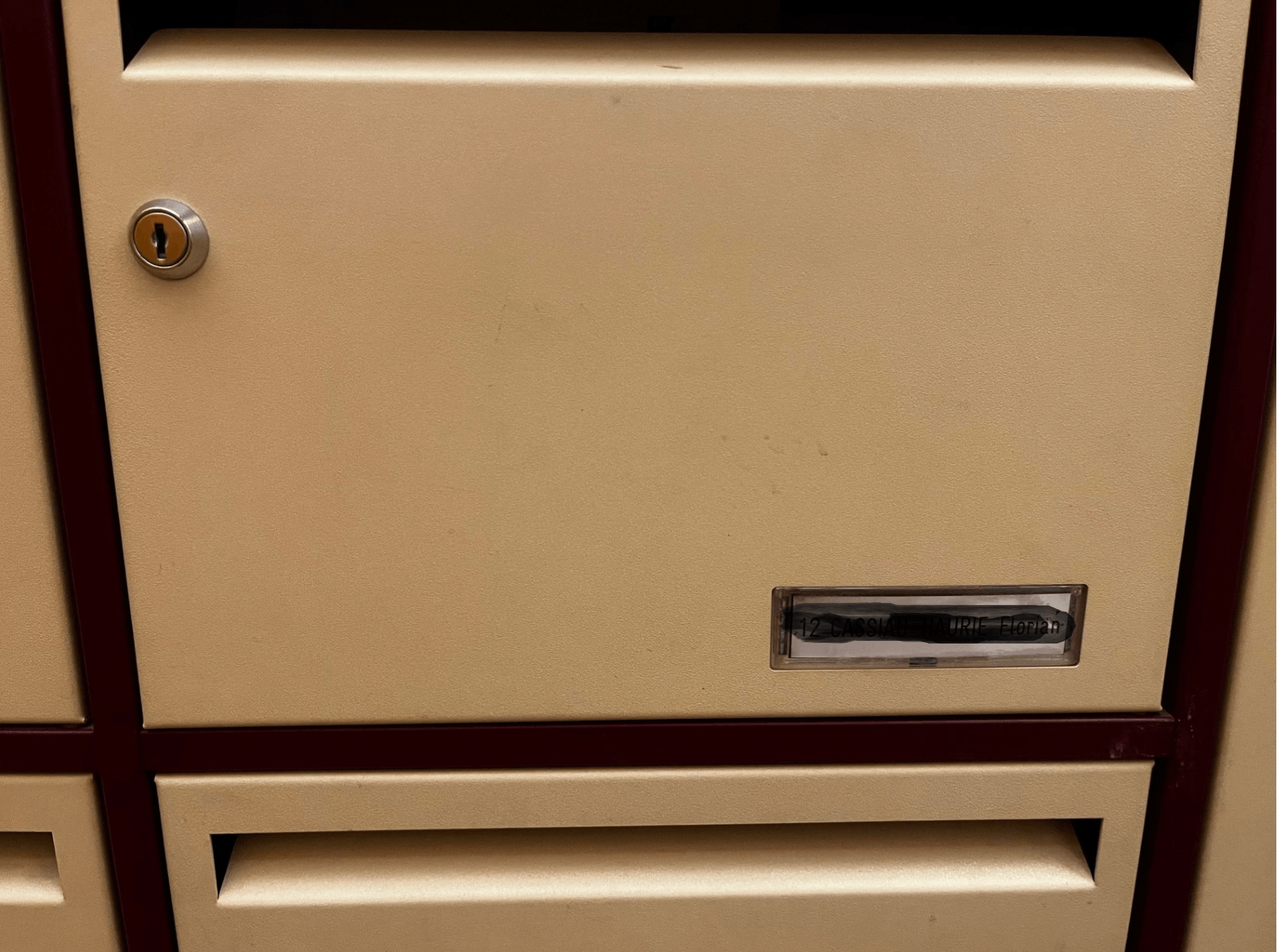 Remplacement canon boite aux lettres