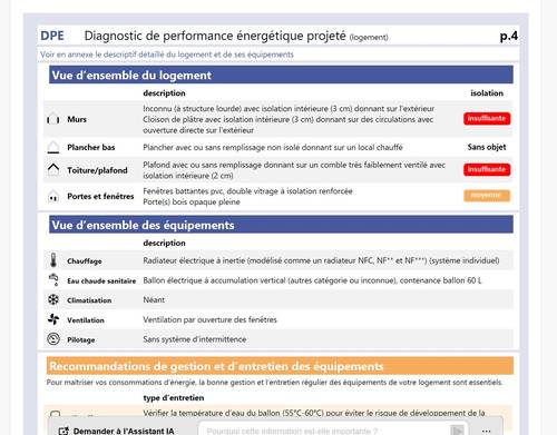 Travaux rénovation énergétique pour passer de G à D