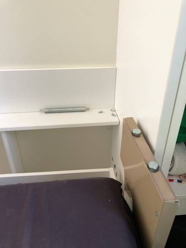 Réparation lit armoire escamotable de type CELIO