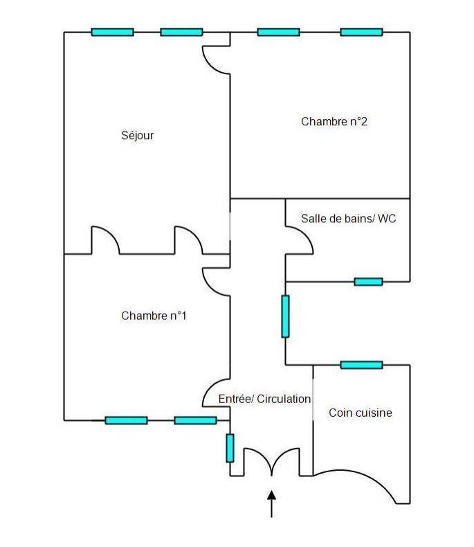 Travaux remplacement fenêtres + parquet + cuisine