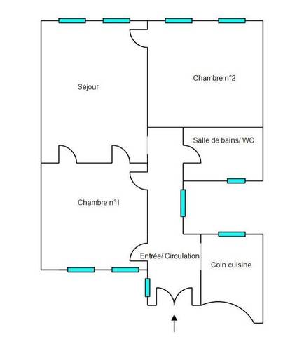 Travaux remplacement fenêtres + parquet + cuisine
